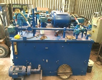 Logemann completely refurbished powerpack, repsrayed and piped by Higgins Balers engineers