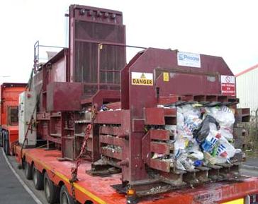 Presona LP80 DH2 as it arrived at Higgins Balers premises ready for refurbishment by our team of engineers
