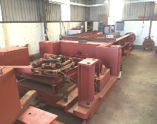 Logeman 245 stripped and red oxided by Higgins Balers in our yard