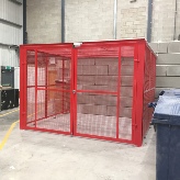 Security Cage in situ